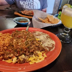 Machaca plate