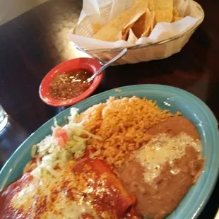 Green Cheese Enchiladas