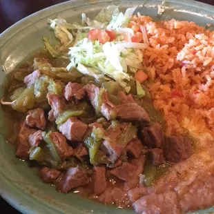 Chile Verde Con Carne