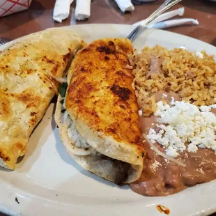 a plate of food