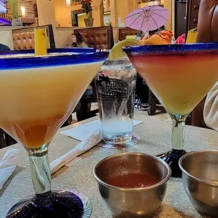 These are their medium margs! Very generous.  Lol