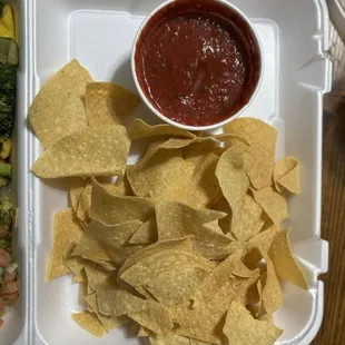 CHips and salsa