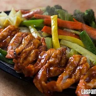 mouth-watering shrimp bravo!