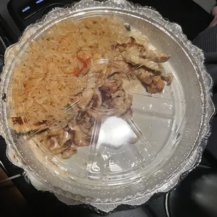 Horribly underportioned Arroz con Pollo