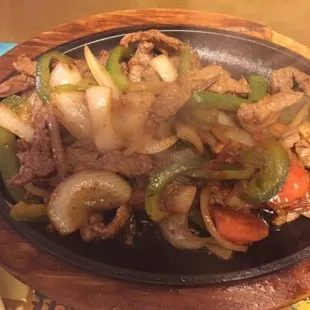 Steak Fajitas