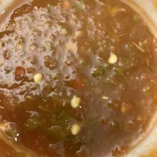 Delicious salsa that reminds me of my Mom