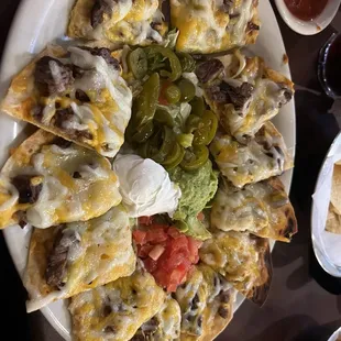 Beef Fajita nachos - Full Order