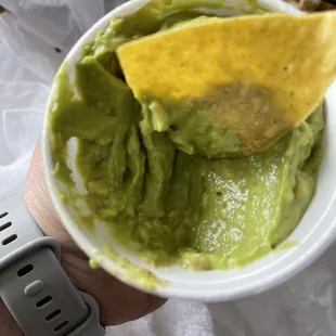 Still...no anything in the guacamole.