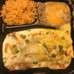 Chicken Fajita Burrito (Take out)