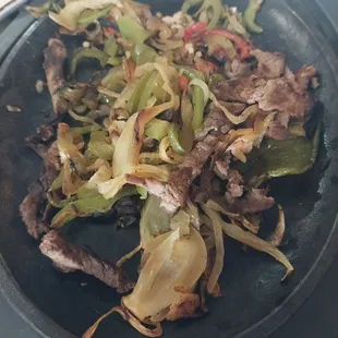 Dry fajitas