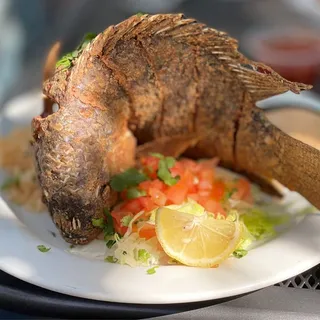MOJARA-WHOLE FRIED TILAPIA