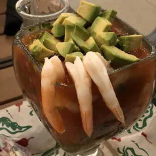 Mexican Shrimp  Cocktail,