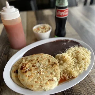 a plate of food