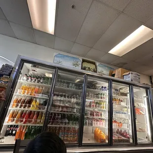 Soda selection