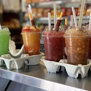 Raspado's perfect for 100 deg weather.
