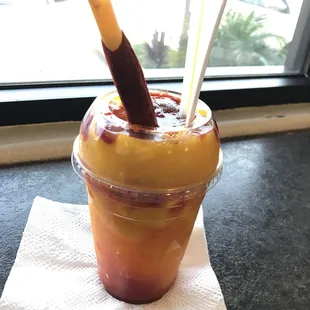 Small place but big flavor. Their menu is simple and to the point.got the chamango.and it's cha-maxing! We will be back.