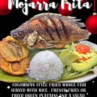 Mojarra frita