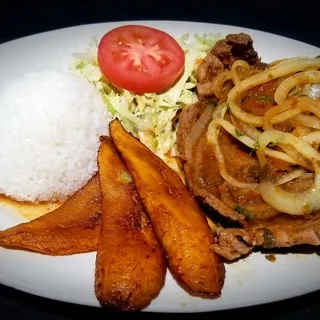 Bistec Encebollado