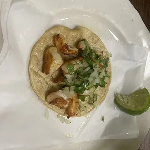 Shrimp taco