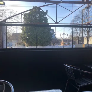 Great day to set on patio.