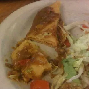 SAD excuse for a cheese enchilada