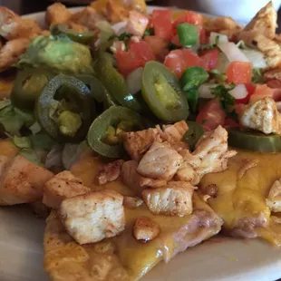 Fajita nachos
