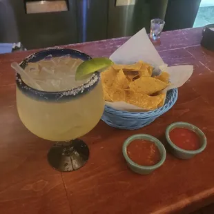 Margarita on the rocks