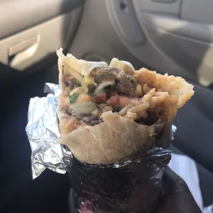It looked so good I couldn&apos;t wait to get back to my office.  Delicious, juicy and gigantic.