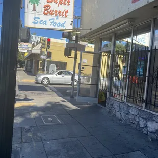 a street corner