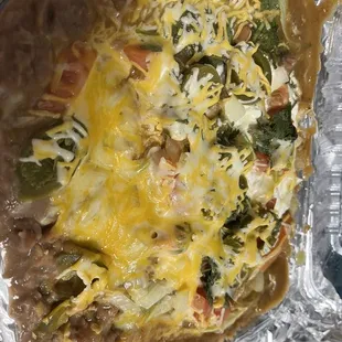 Looks like a kitchen sink meal