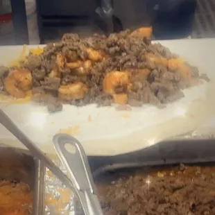 Steak and Shrimp burrito