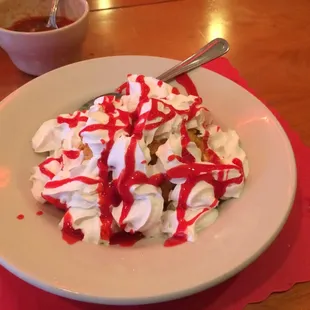 Fried ice cream