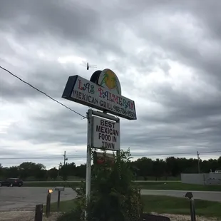 outside