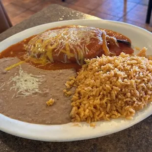 Very good Chili Relleno