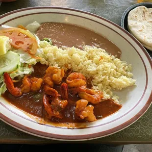 Served with handmade tortillas. Gotta tell 'em how many you want.