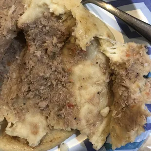 Look how little meat is in there