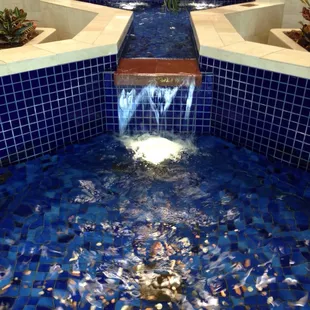 Fountain inside mall