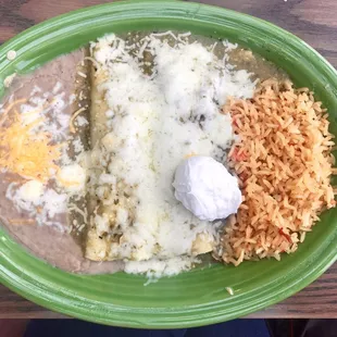 Enchiladas Verdes