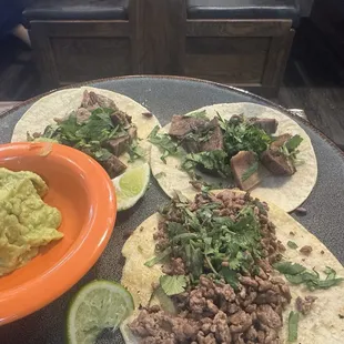 Street Tacos (Lengua and Asada)