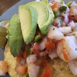 Tostada De Ceviche