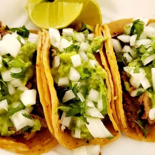 Adobada mini tacos