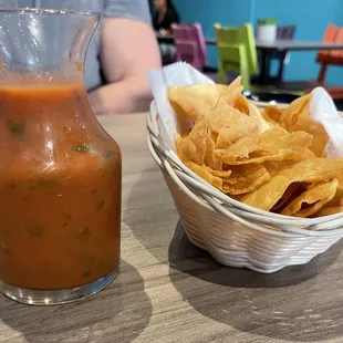Homemade Chips and Salsa