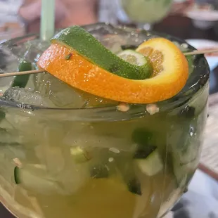 Cucumber Jalapeño Margarita