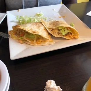 Chicken quesadilla