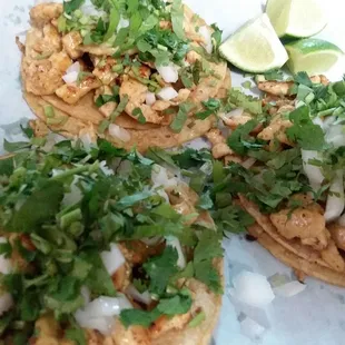 Chicken tacos