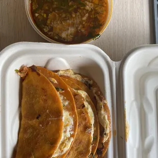 #4 Quesabirria with consumé