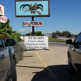 a sign for a mexican restaurant
