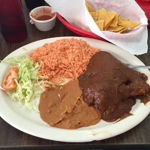 Chicken mole!