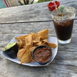 Chips and guac