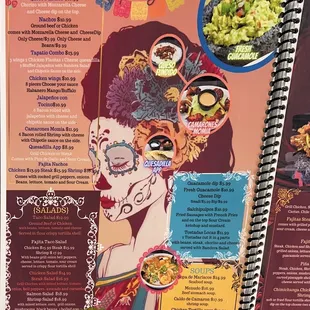 the menu